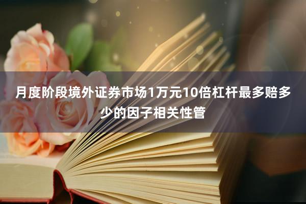 月度阶段境外证券市场1万元10倍杠杆最多赔多少的因子相关性管
