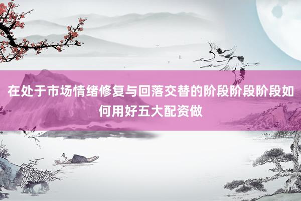 在处于市场情绪修复与回落交替的阶段阶段阶段如何用好五大配资做